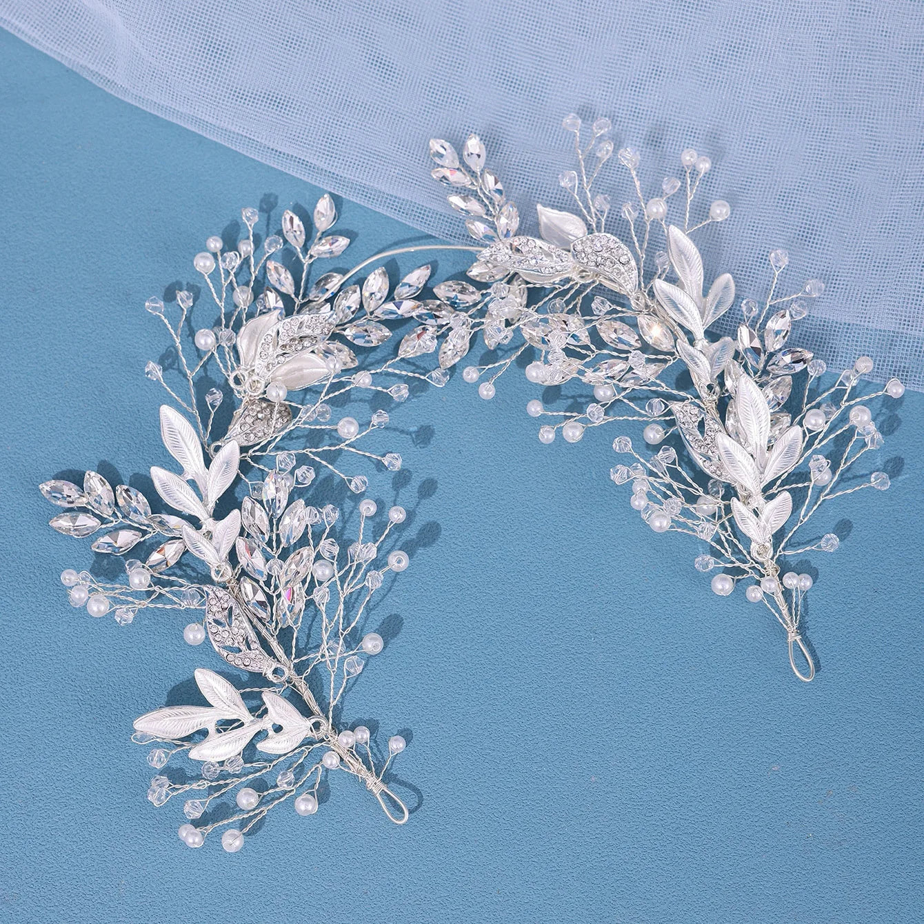 Crystal Pearl Headband