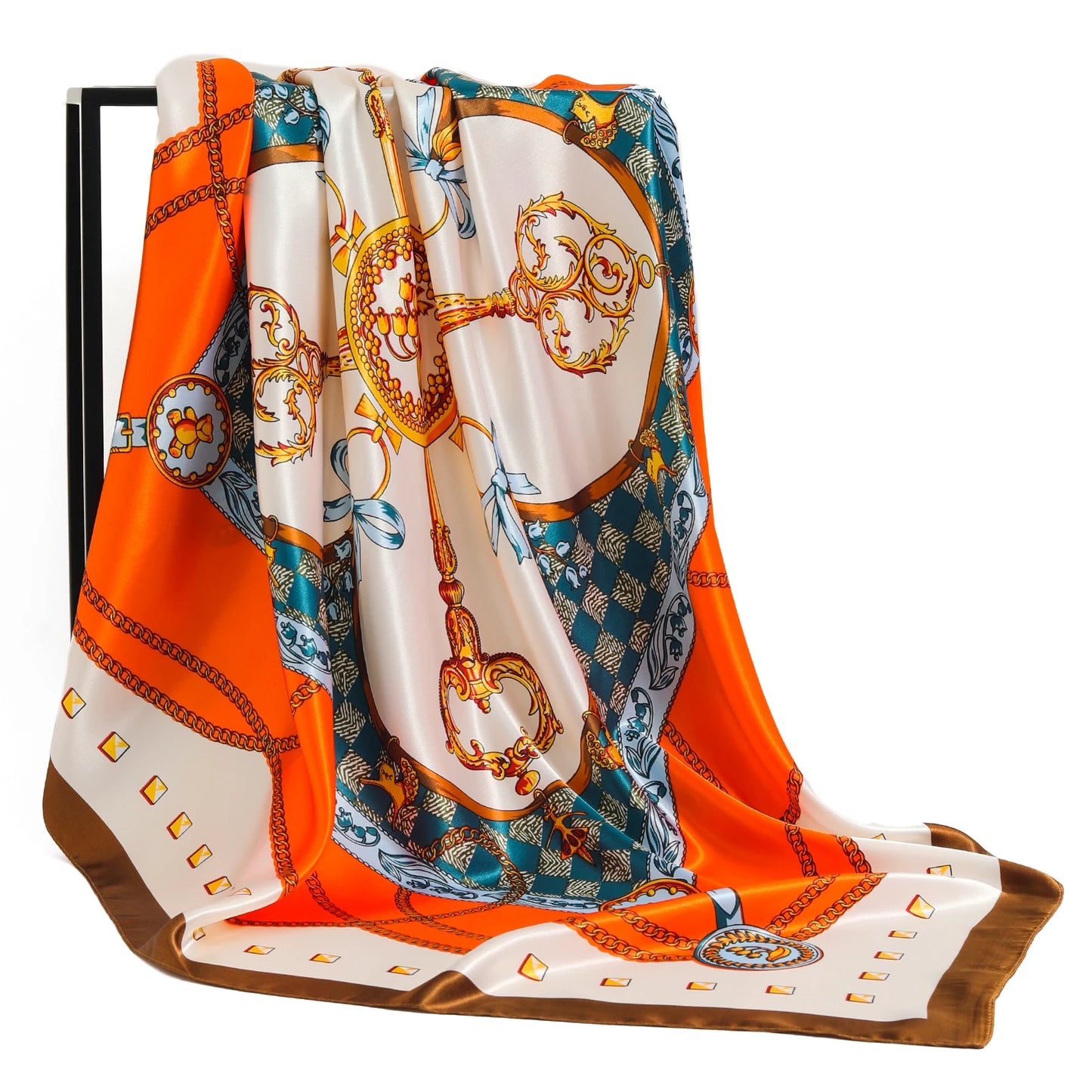 90*90cm Women Scarf Silk