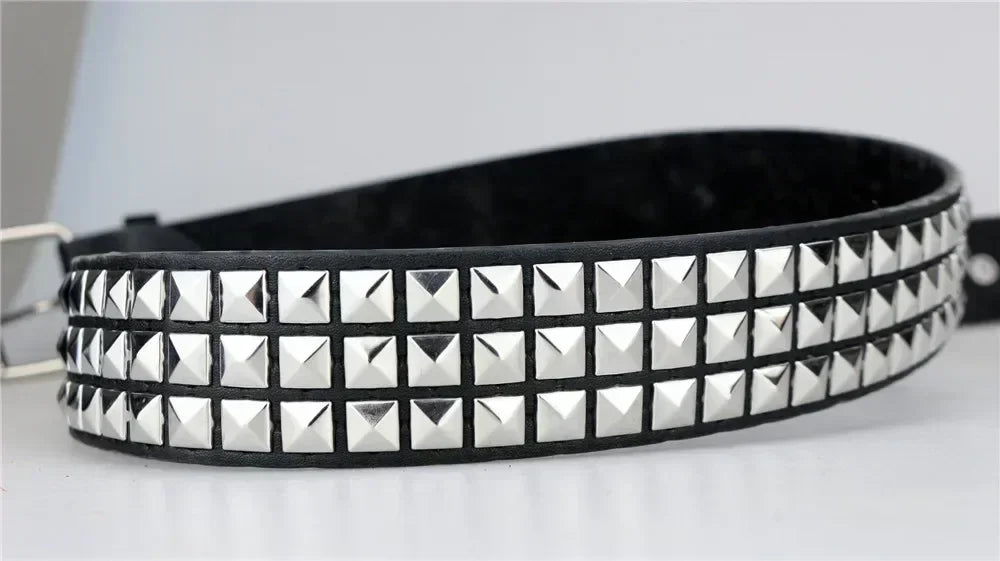 Metal Pyramid Belt