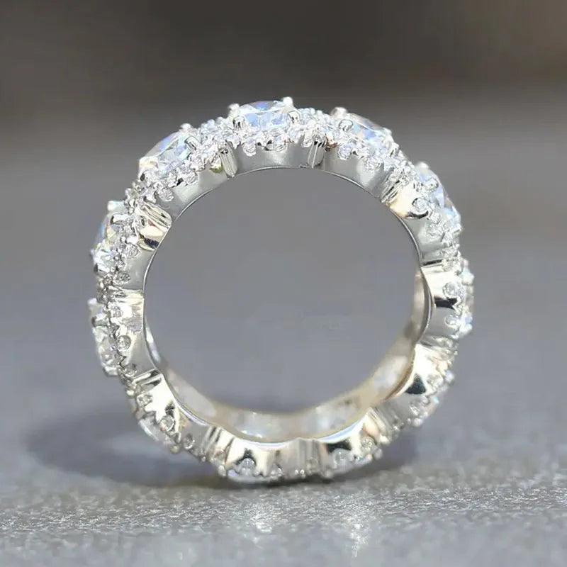 Sparkling Cubic Zirconia Ring