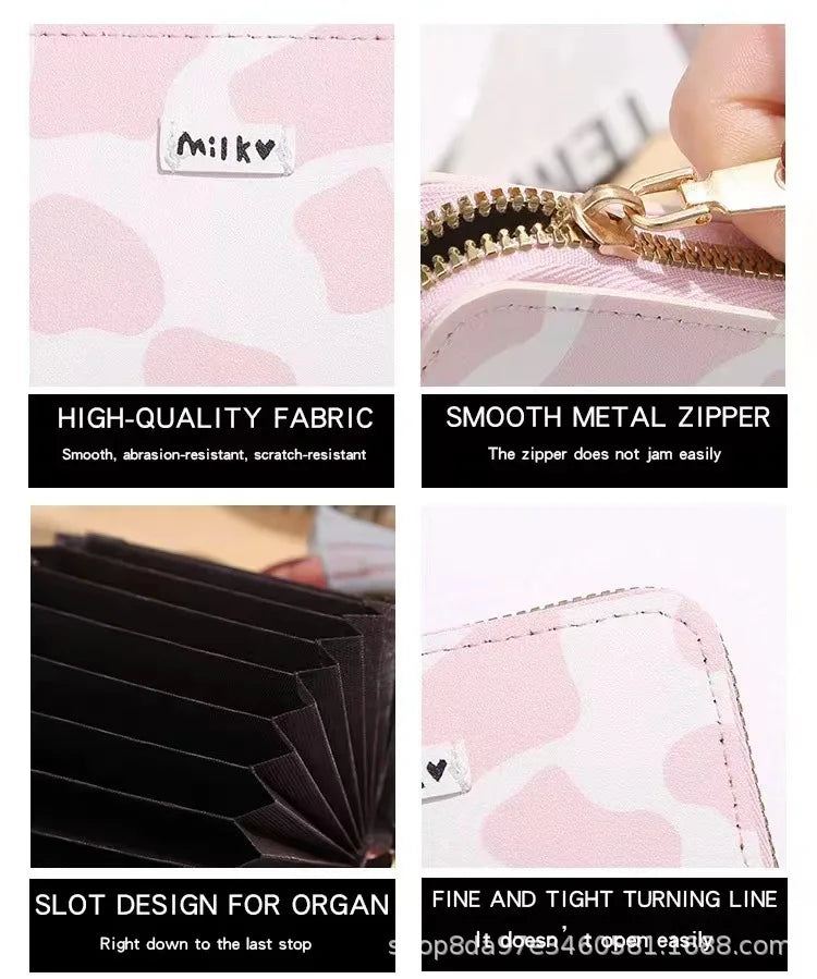 Cute Cow Pattern Coin Purse