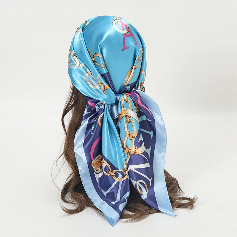 Satin Square Scarf