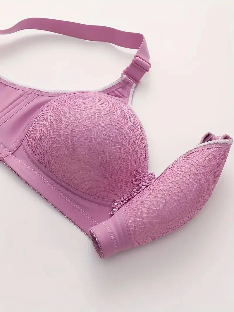 Elegant Lightly Padded Wireless Bra