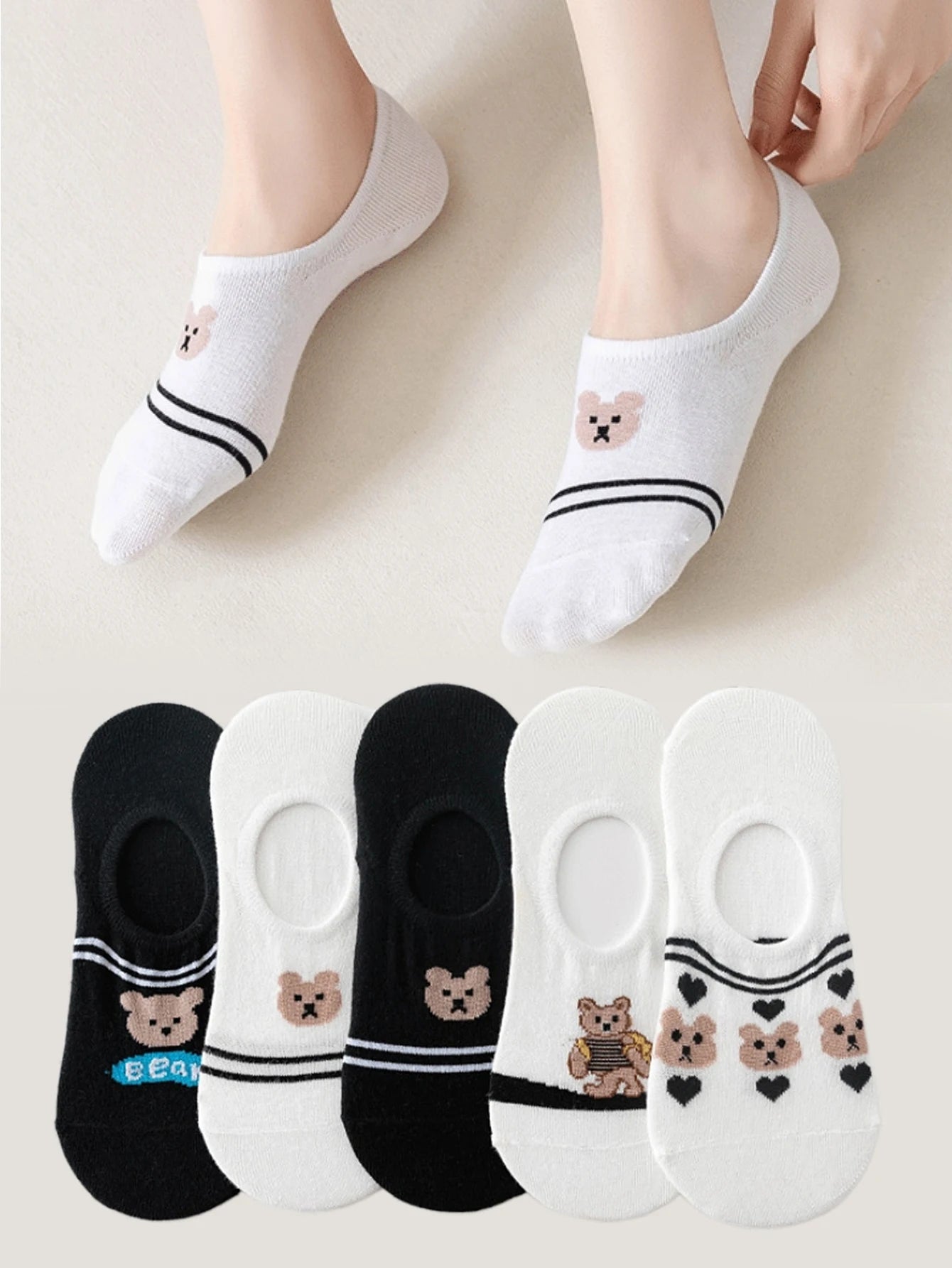 Happy Face Crew Socks