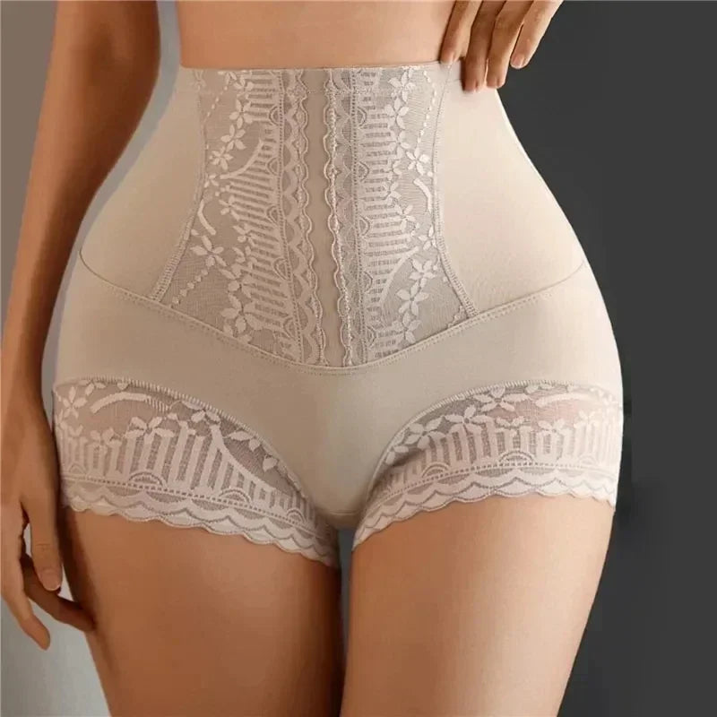 High Waist Flat Belly Shorts Butt Lifter