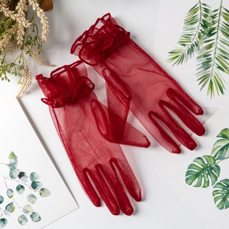 Lace Full Finger Gloves