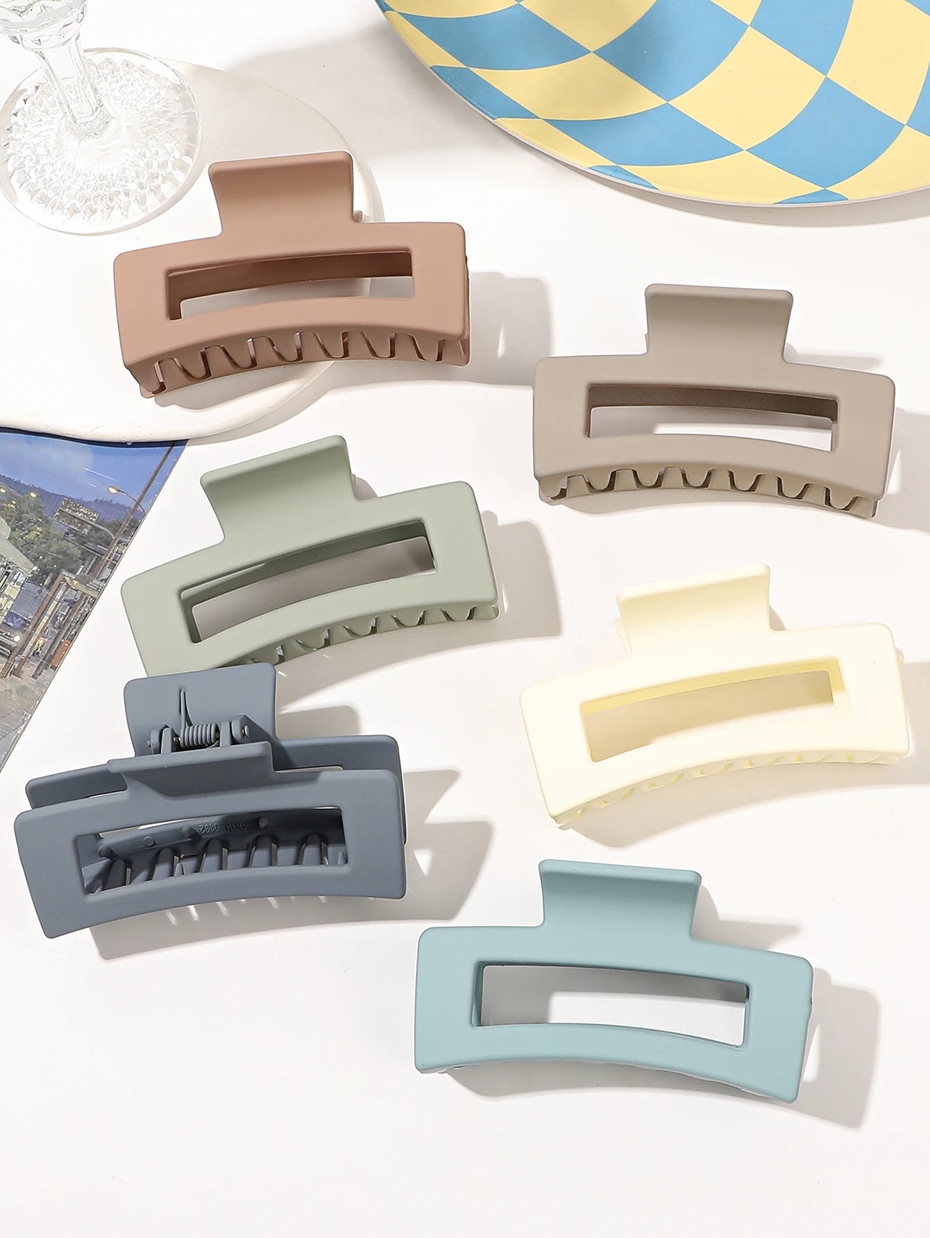 7 Pcs Claw Clips for Thick Thin Hair