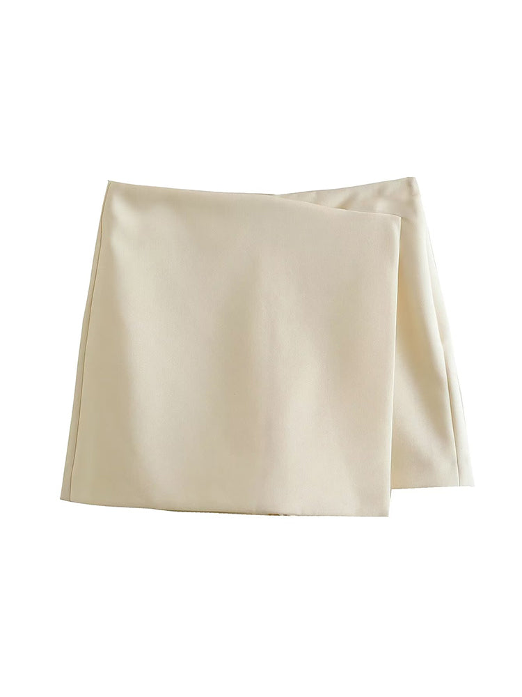 Shorts Vintage High Waist Skirt