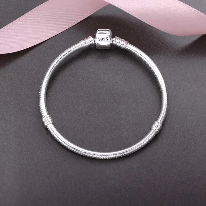 Original Fine Jewelry 925 Sterling Silver Charm Bracelet