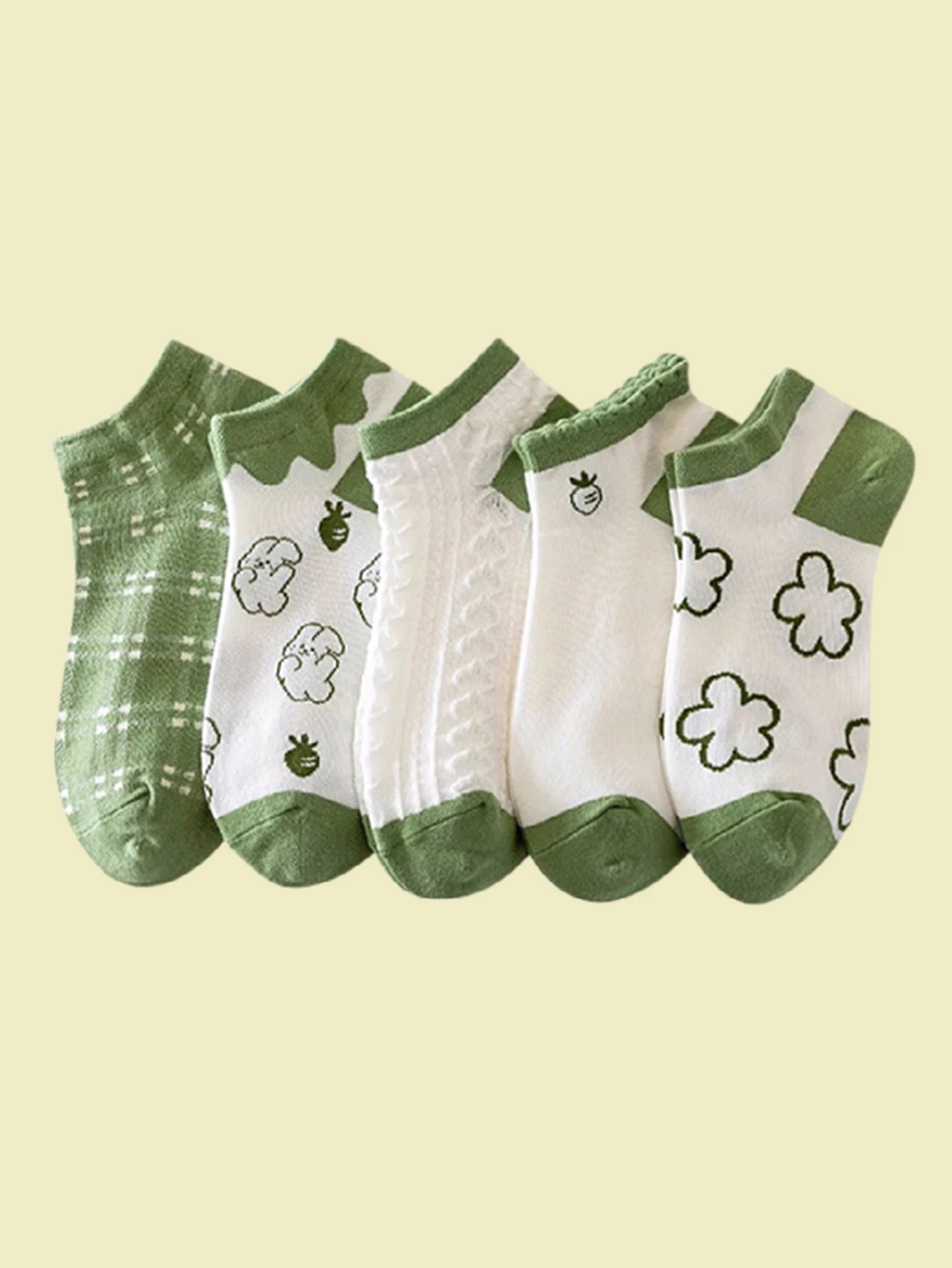 Happy Face Crew Socks
