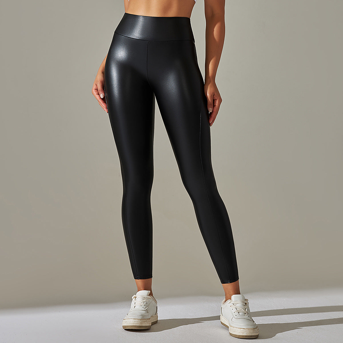 Women Sexy Skinny PU Leather Pants High Waist