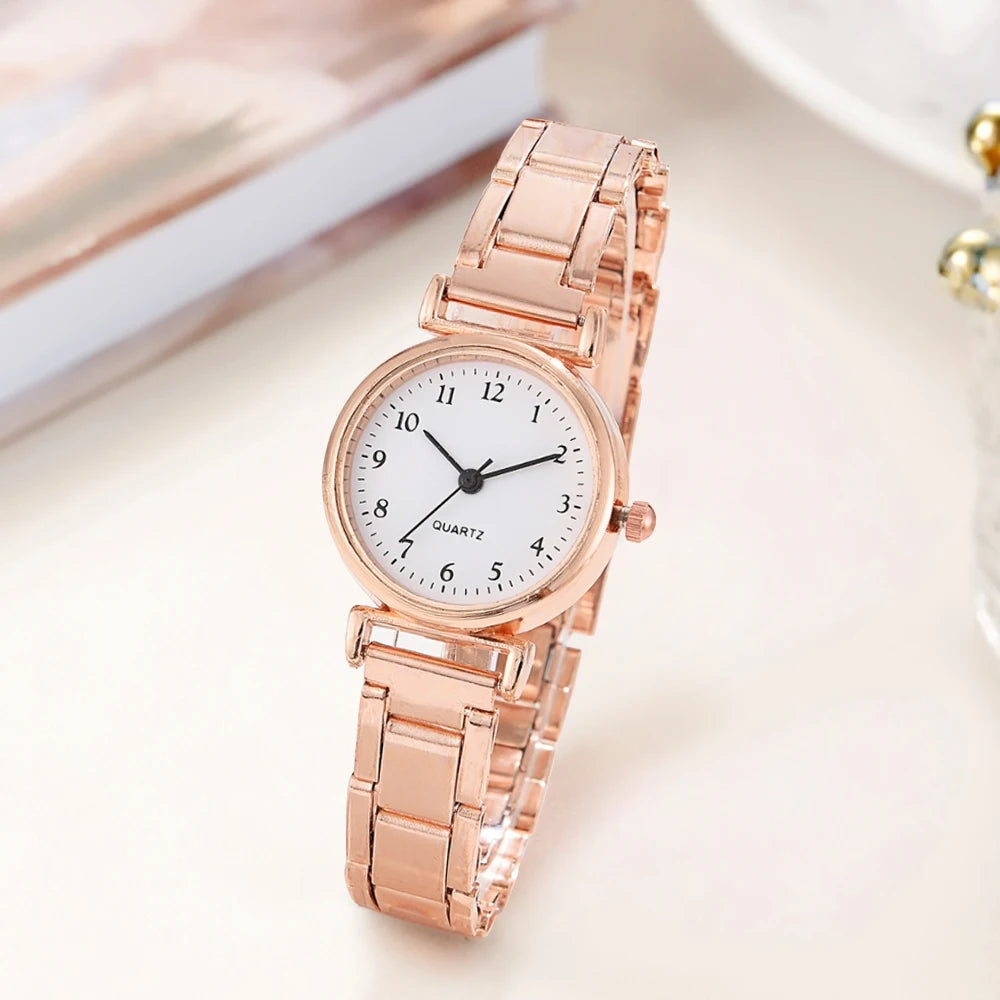 Steel Band Quartz Watch