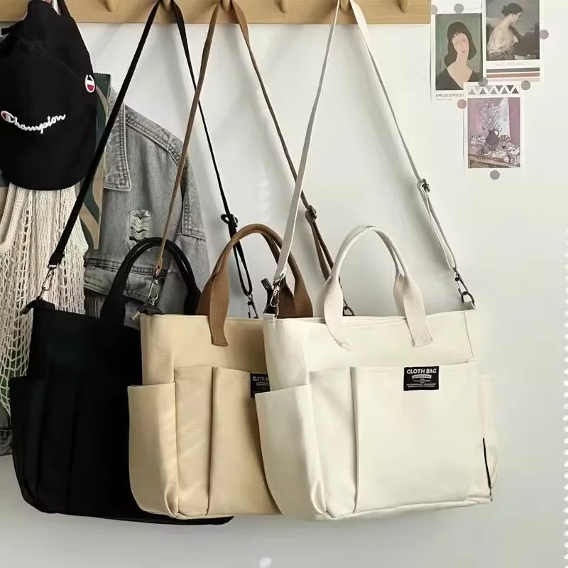 Single Shoulder Diagonal Cross Portable Tote Bag