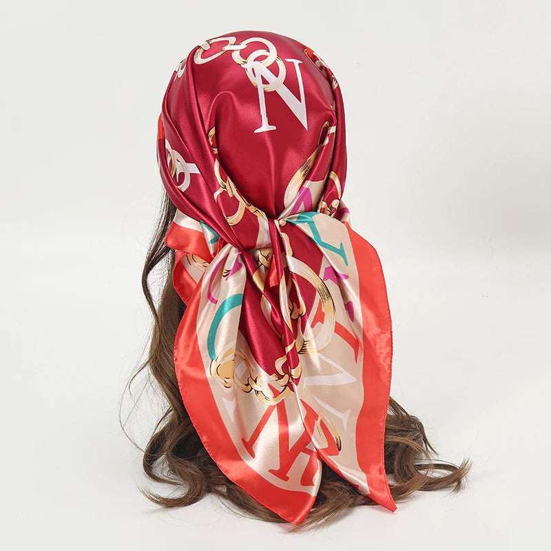 Satin Square Scarf