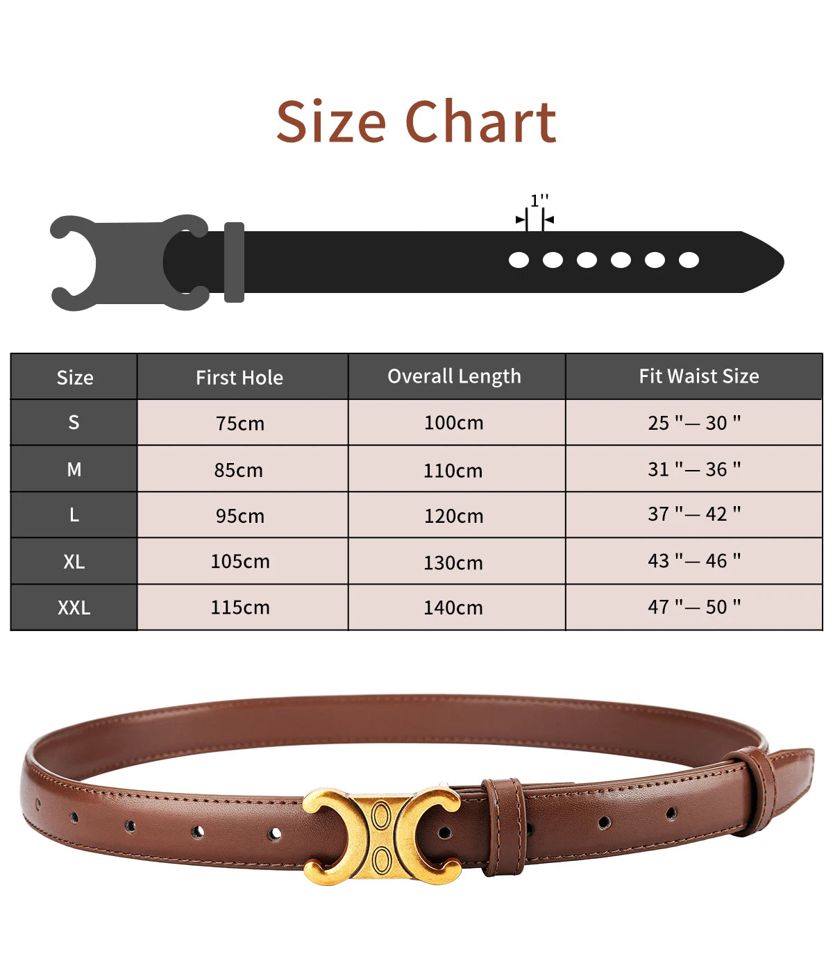 Fashion Women Genuine Leather Belts