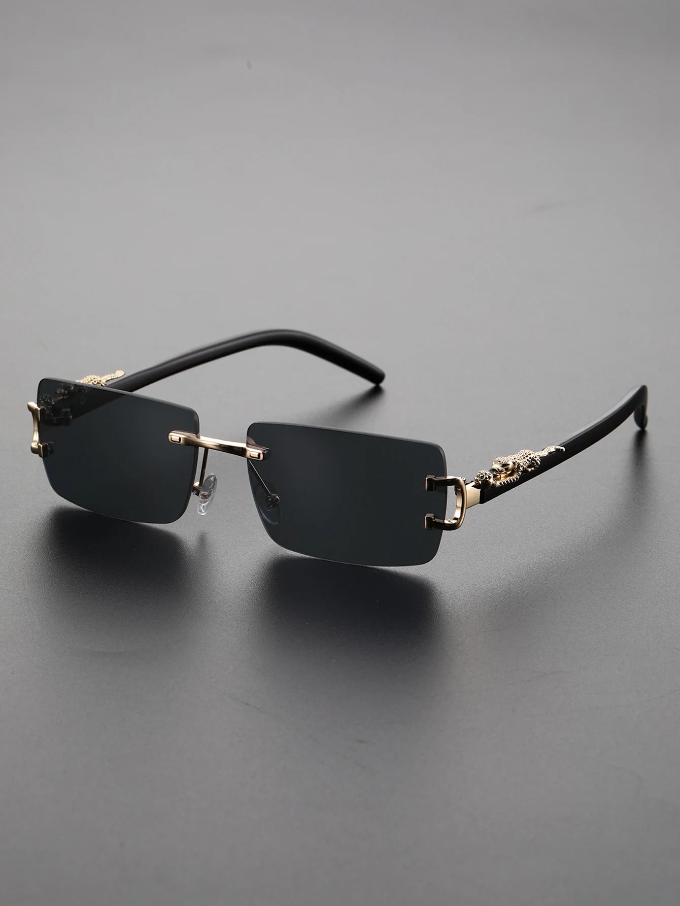 Trendy Frameless Rectangular Personalized Sunglasses