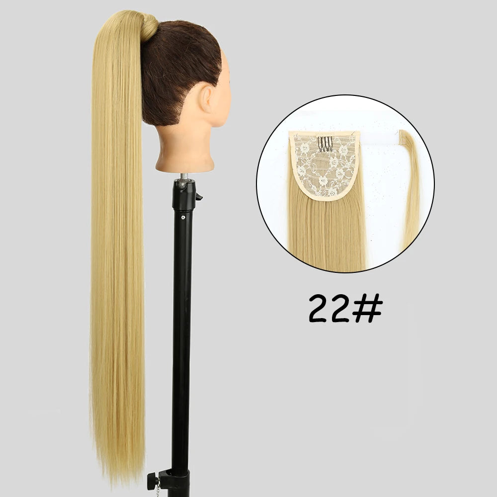 34inches Synthetic Ponytail Hair Extension
