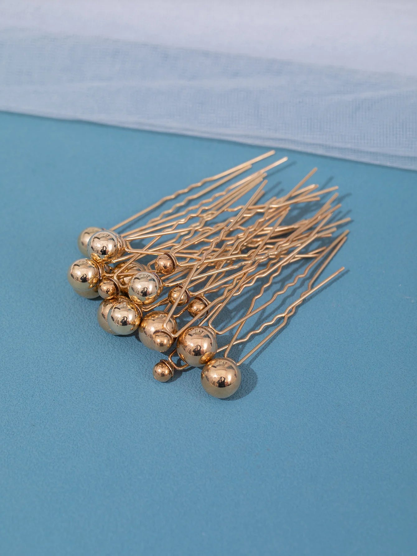 18Pcs Wedding Faux Pearl Hair Pins