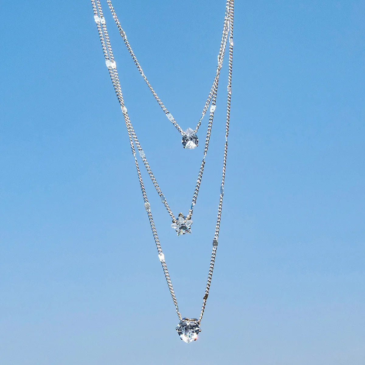 Zircon Pendant Necklace