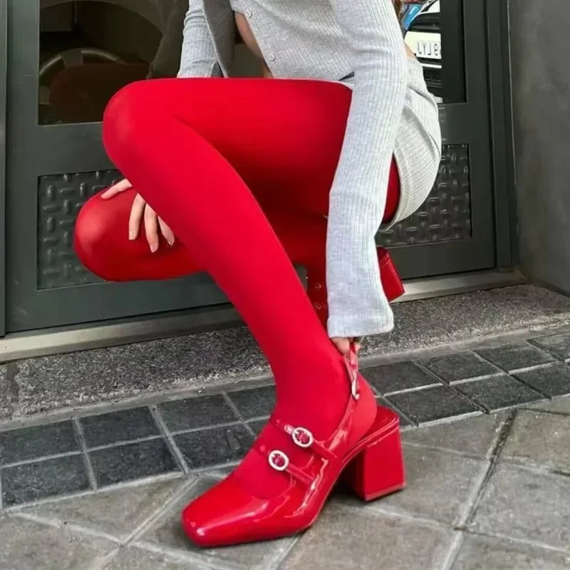 Women's Tights Slim Stockings Pantyhose Super Elastic Leggings
