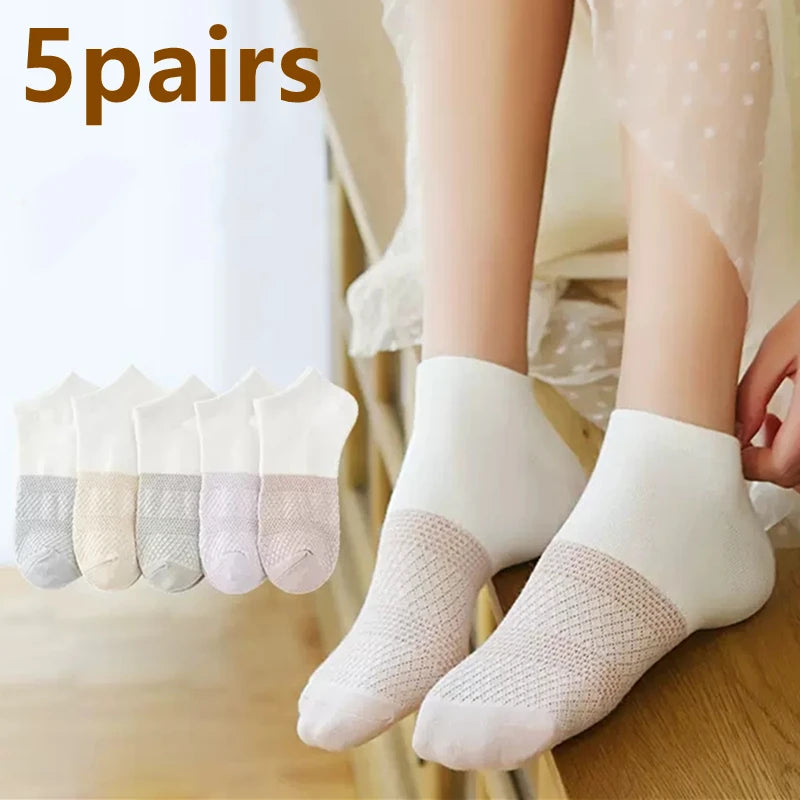 Happy Face Crew Socks