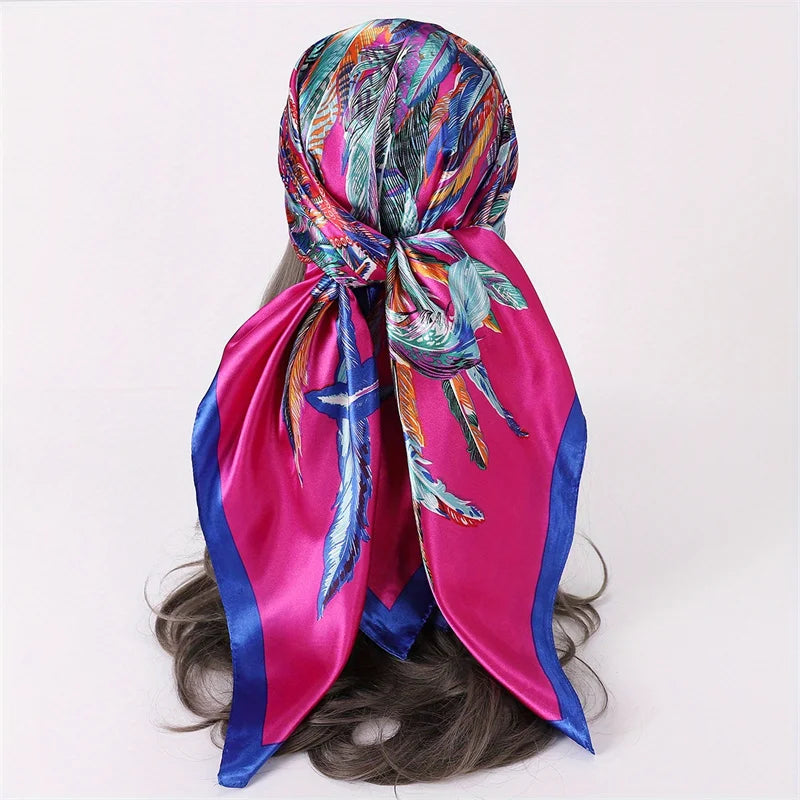 Satin Square Scarf