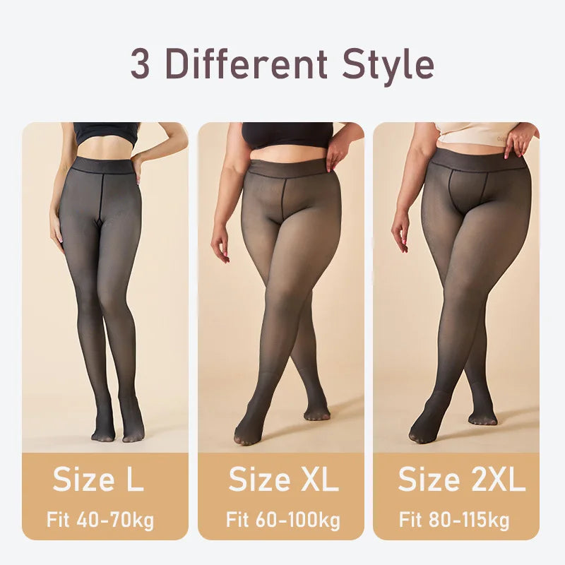 Thick Thermal Tights Stockings Warm Winter Leggings