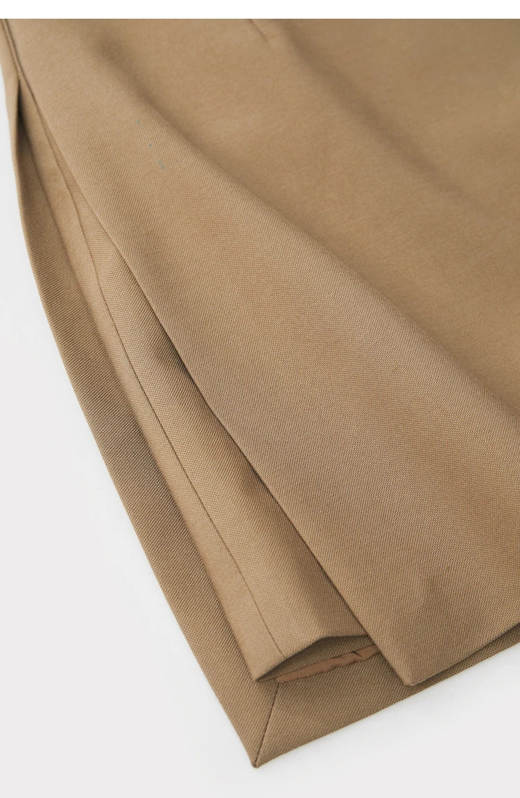 Minimalist Casual Shorts Skirts