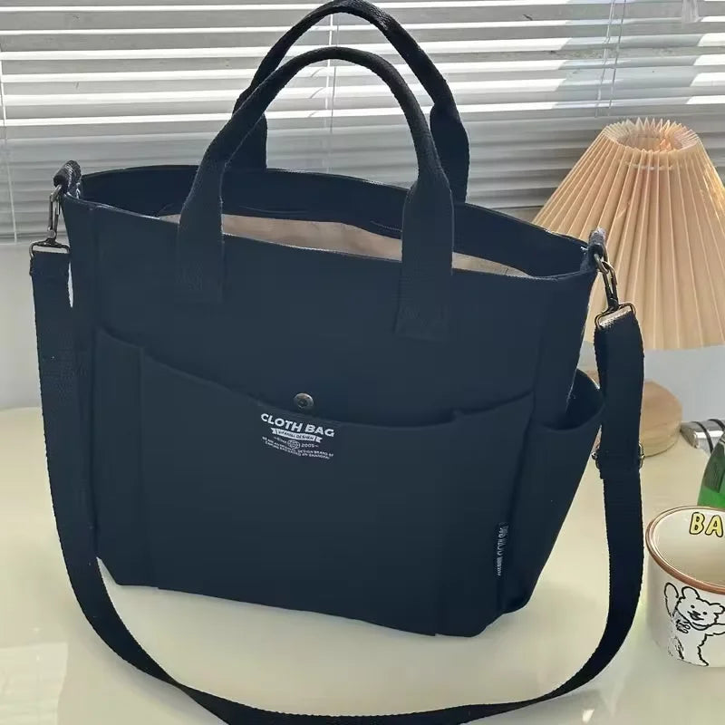 Single Shoulder Diagonal Cross Portable Tote Bag