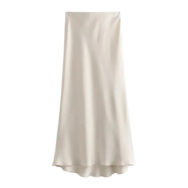 High Waist Long Skirts