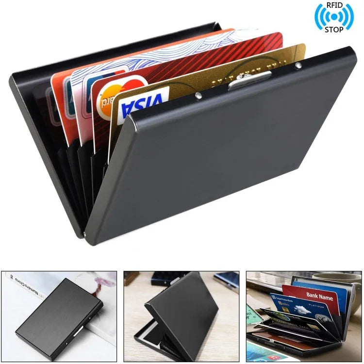 Aluminum Anti Magnetic Card Holder