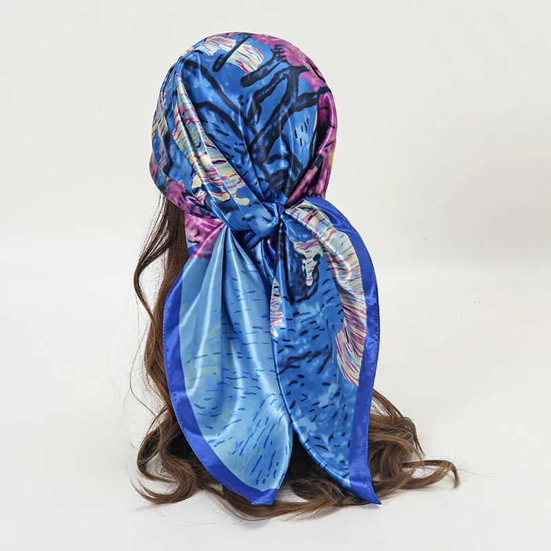 Satin Square Scarf