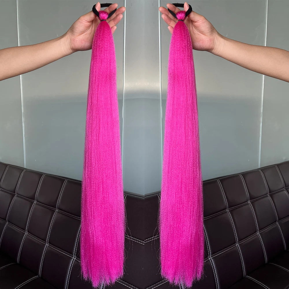 Synthetic Colorful Ponytail Extension