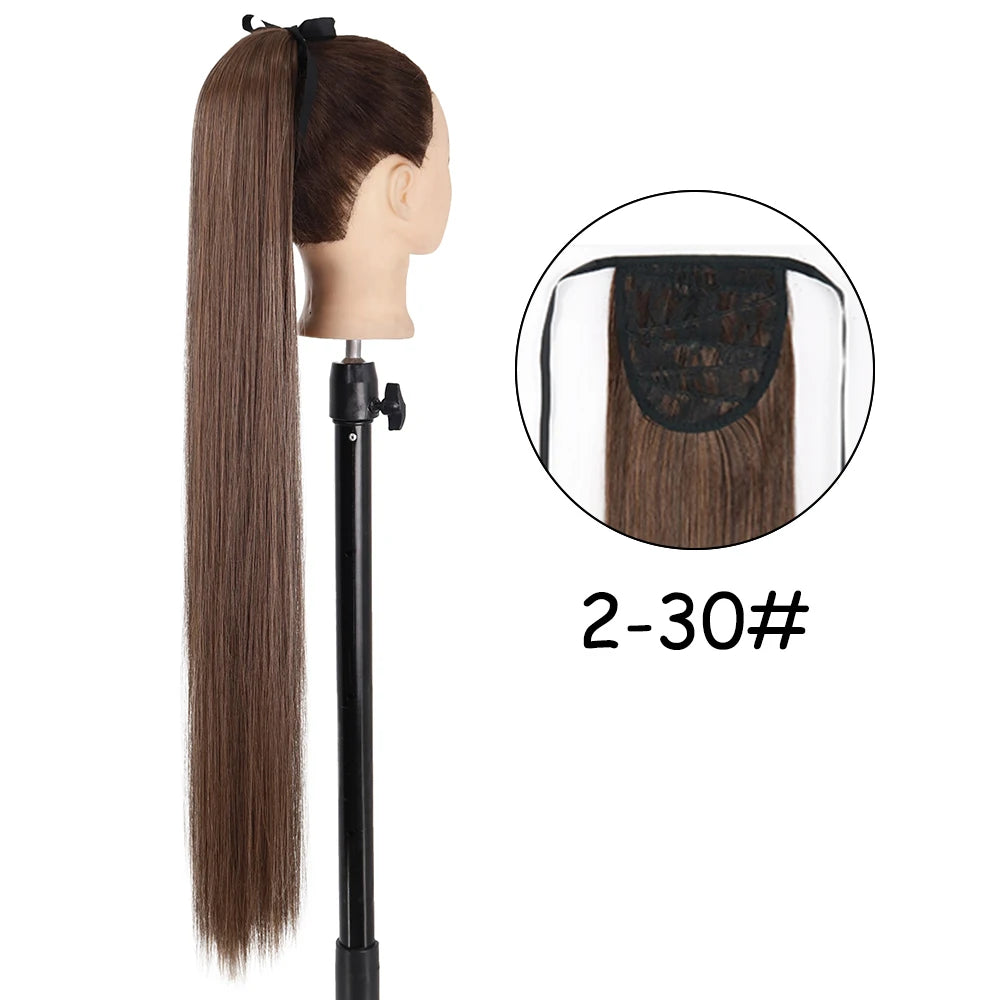 34inches Synthetic Ponytail Hair Extension