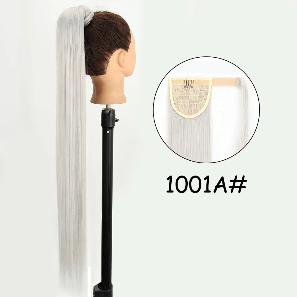 34inches Synthetic Ponytail Hair Extension