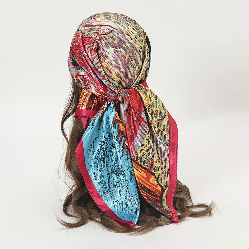 Satin Square Scarf