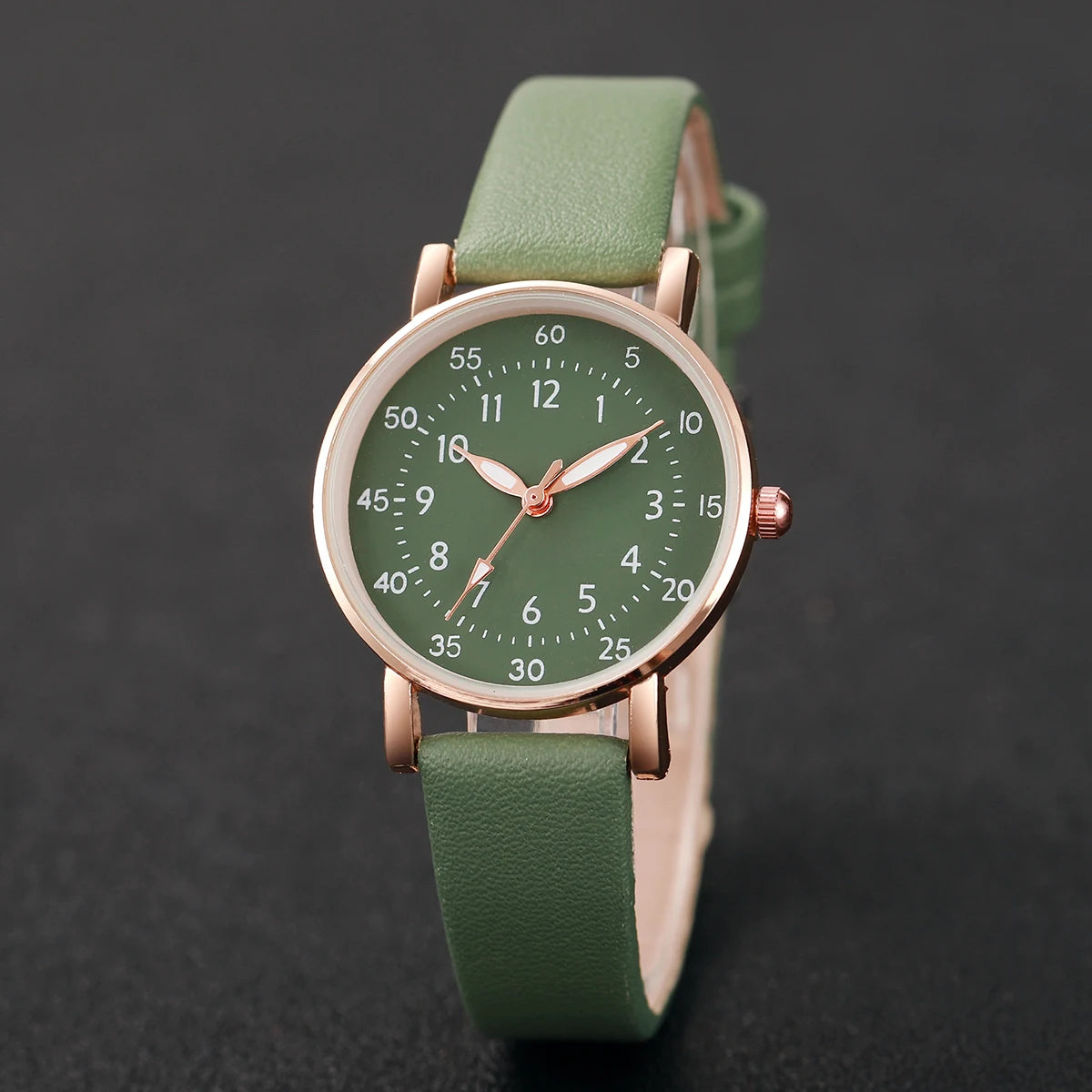Quartz Watches Flower Bracelet Set