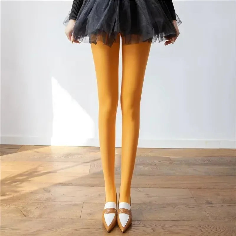 Women's Tights Slim Stockings Pantyhose Super Elastic Leggings
