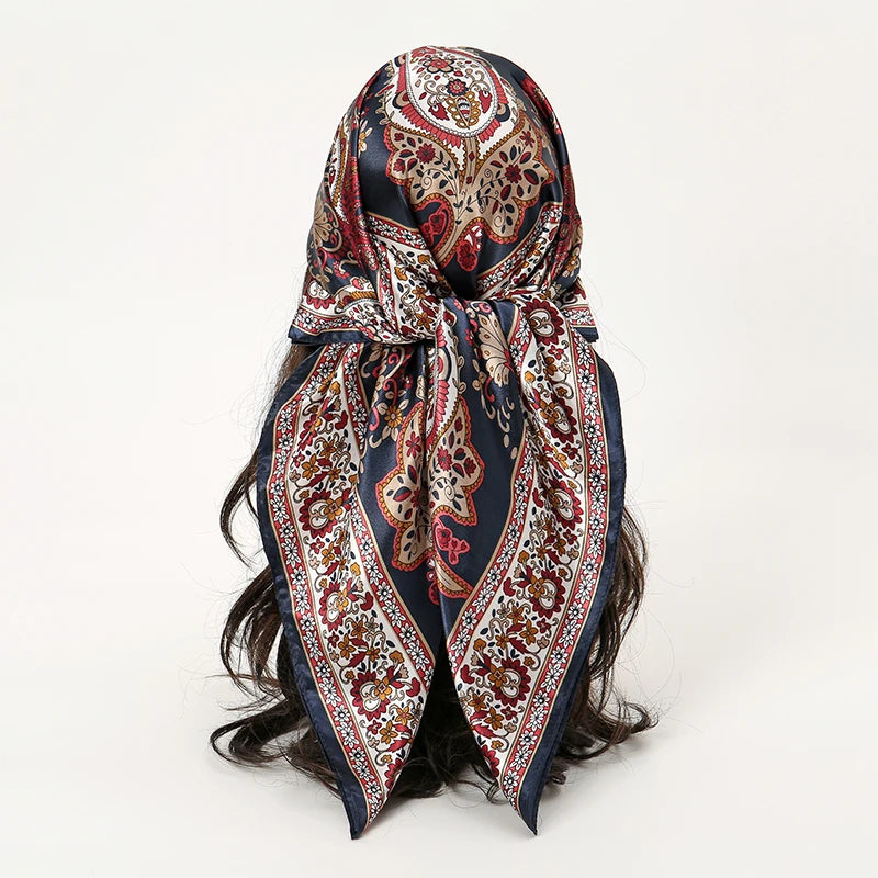 Satin Square Scarf