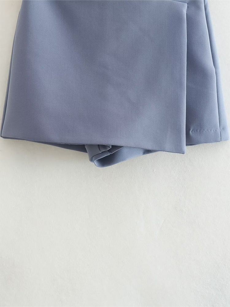 Shorts Vintage High Waist Skirt