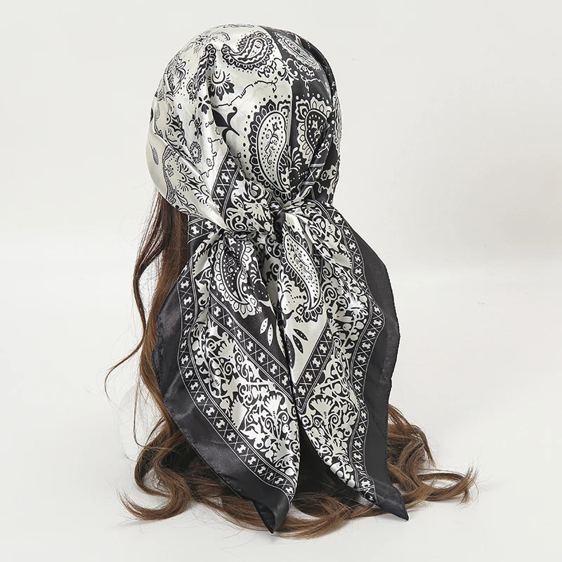 Satin Square Scarf