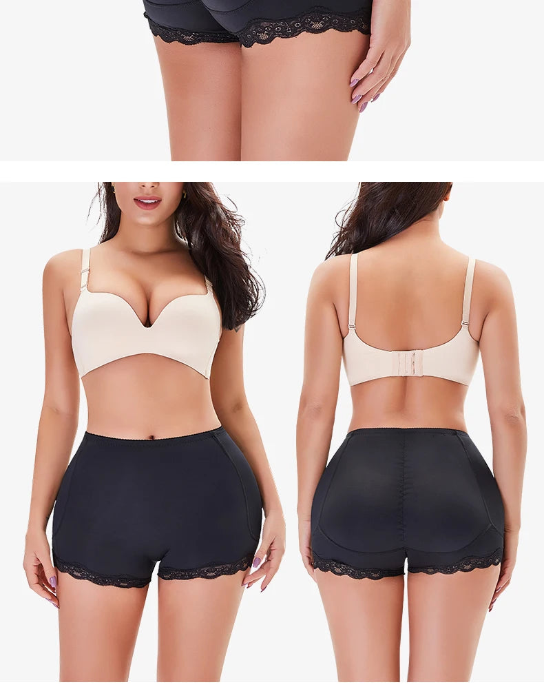 Fake Hip Shapwear Underwear Push Up Panties