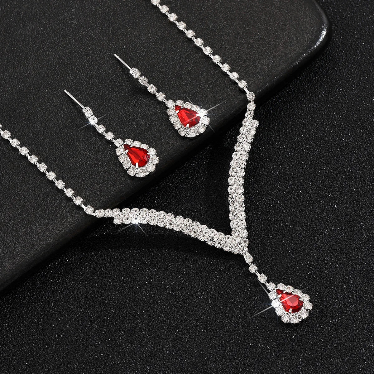 3pcs women's jewelry set, wedding accessories