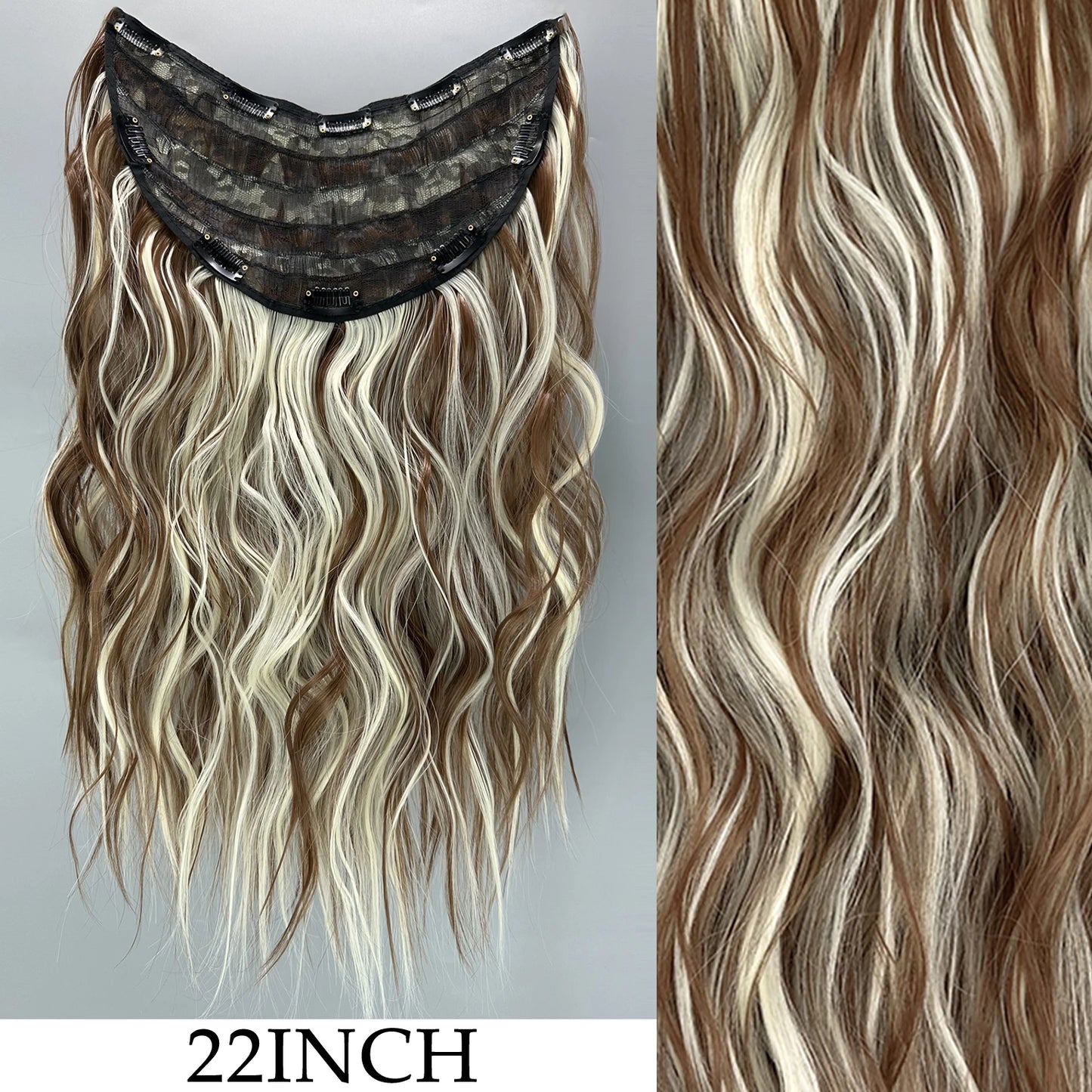 7Pcs/Set 16 Clips Hair Extension