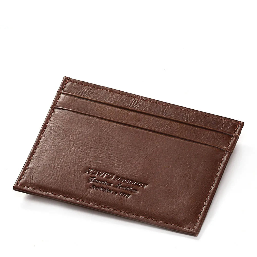 100% Genuine Leather Minimalist Card Holder