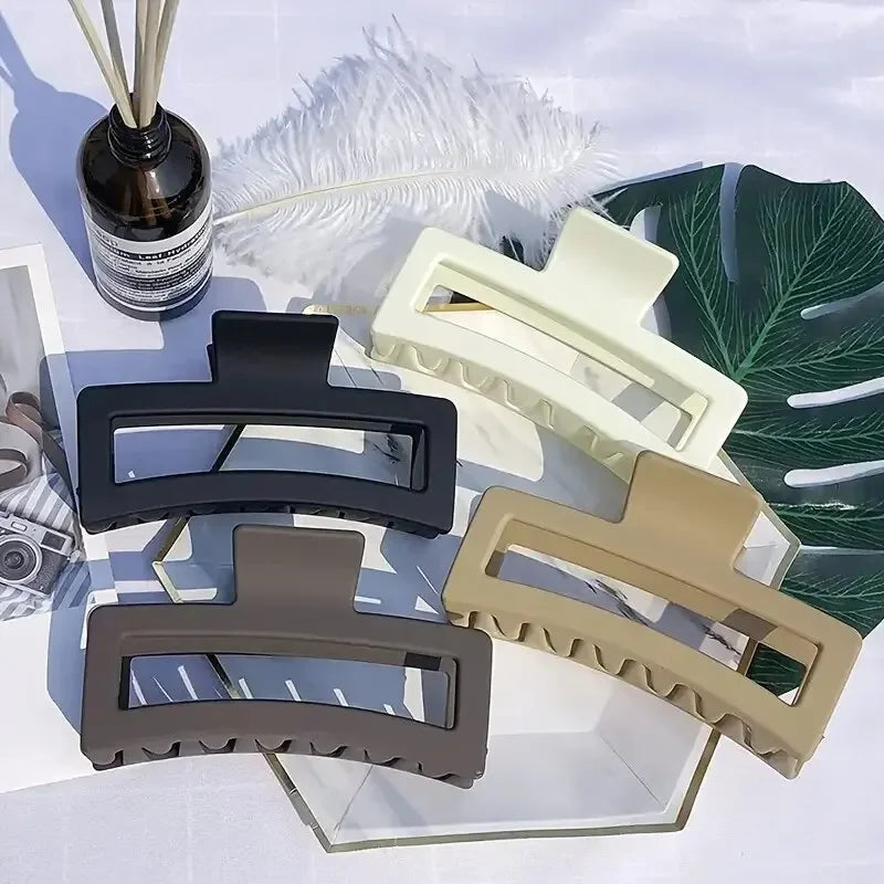 4pcs Hair Claw Simple Style
