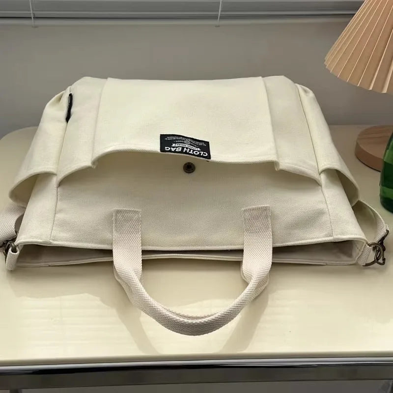 Single Shoulder Diagonal Cross Portable Tote Bag