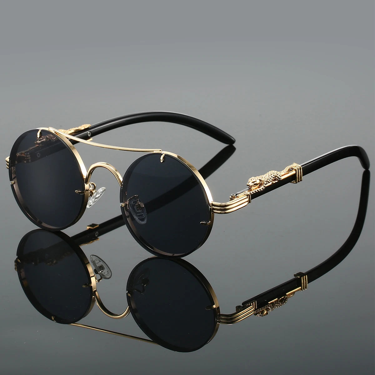 KAMMPT Vintage Round Sunglasses