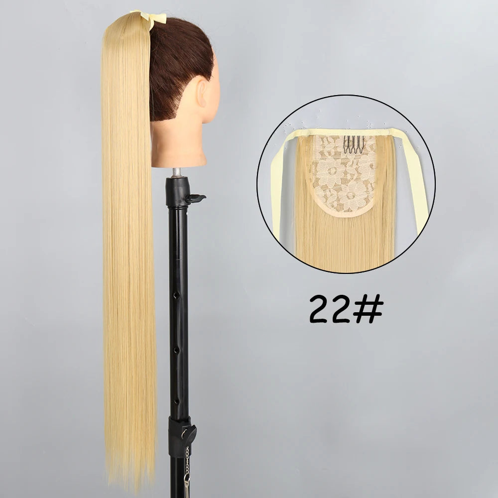34inches Synthetic Ponytail Hair Extension