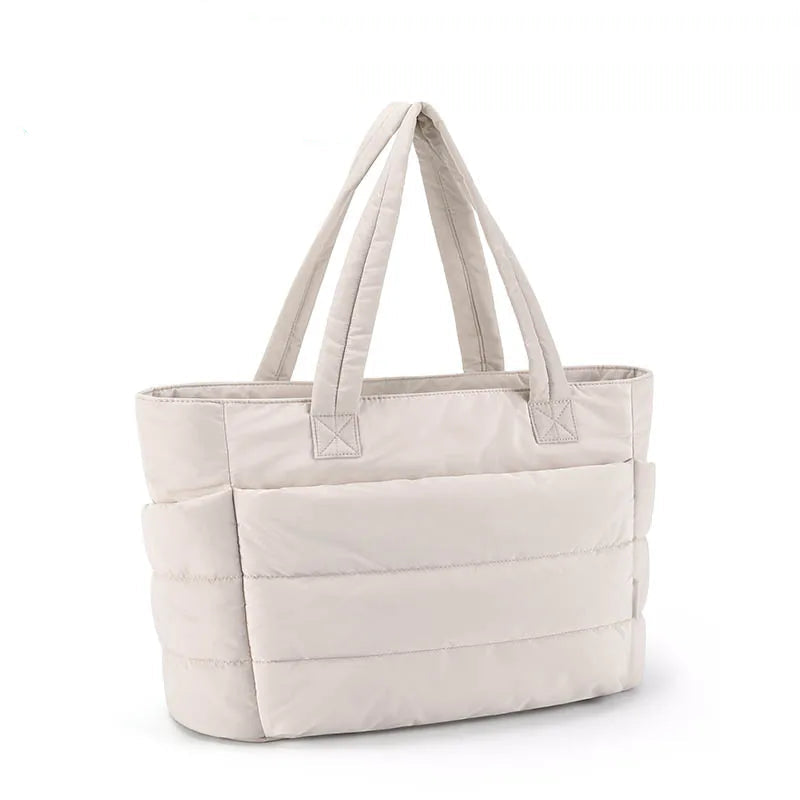 Large Capacity Solid Color Tote Bag